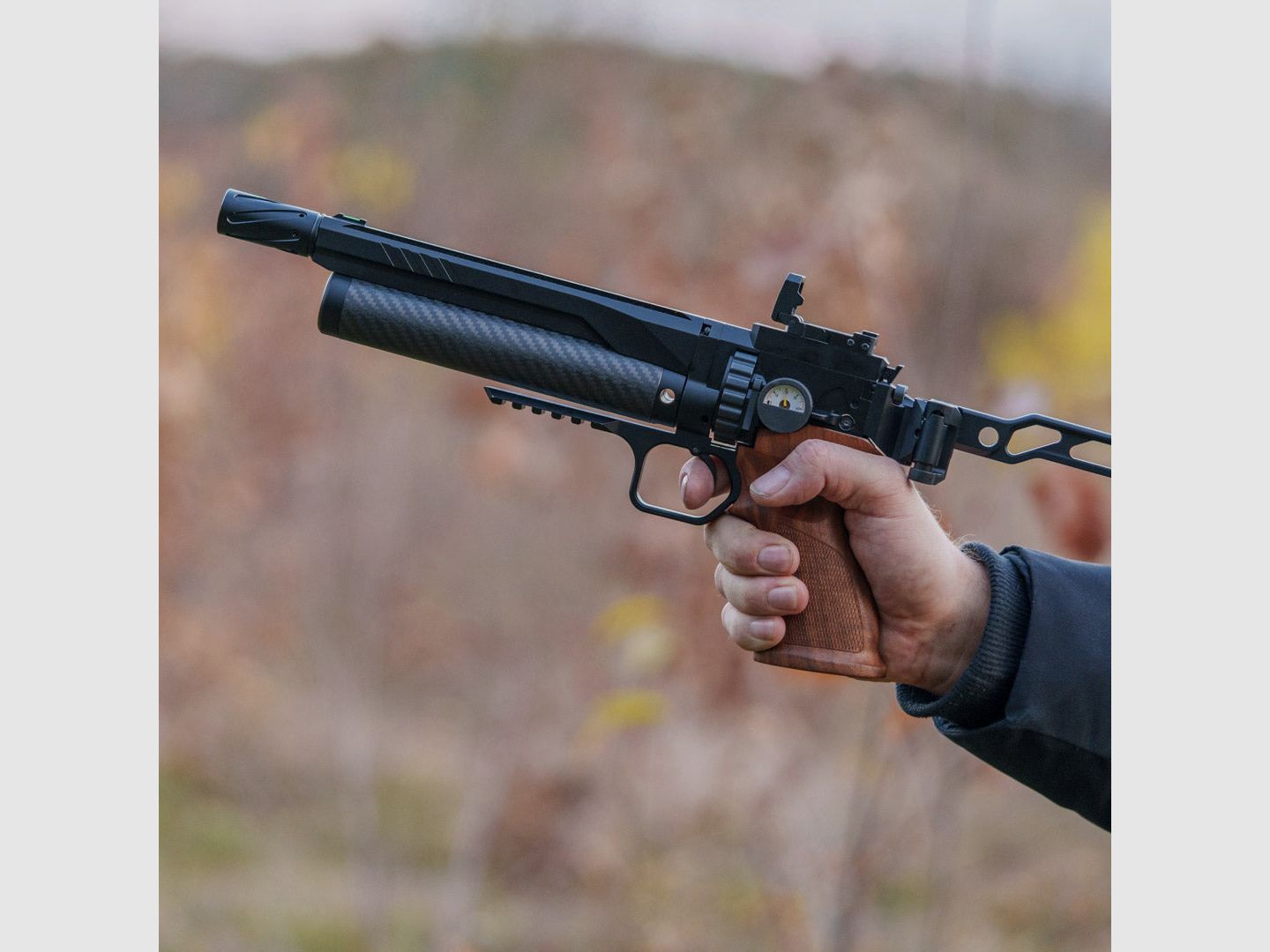 AIR BREAKER MUZZLE | Mündungsfeuerbremse | Huben GK1 | NUR Cal. 22