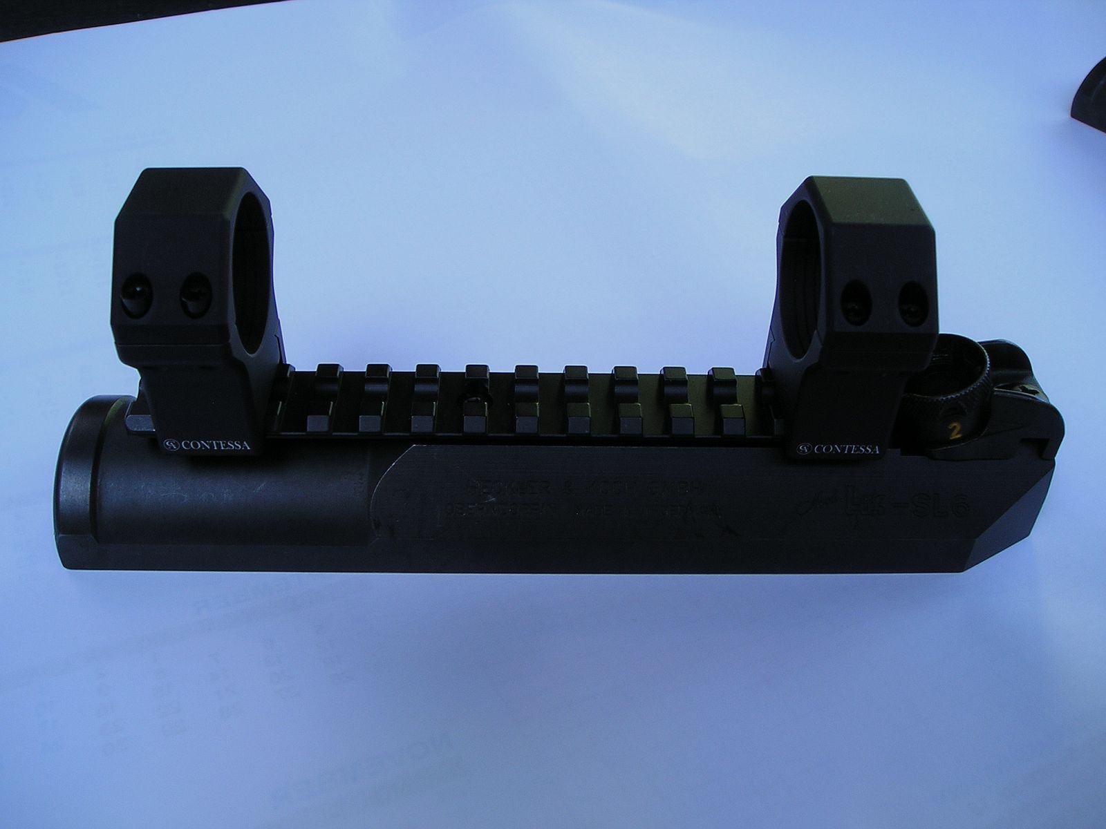 30 mm ZF rings suitable for Heckler & Koch - SL6/SL7 + HK630/HK770/HK940 - NEW !!!