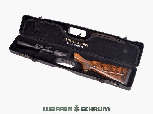 Sauer ABS Compact Case I para Sauer 404 / 303 83x16x12cm Para un arma - una mira telescópica