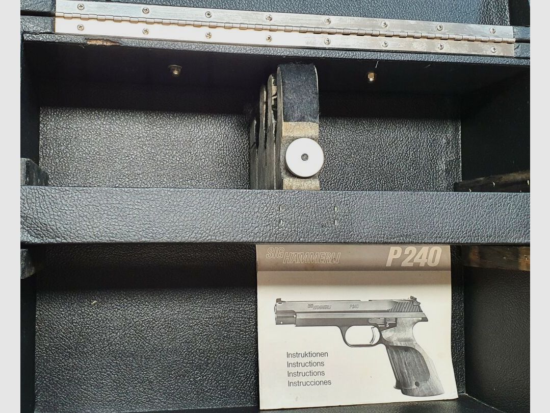 SIG Hämmerli !Rarität! SIG Hämmerli P240 Match-Set .32S&W Long WC mit Nummerngleichem Wechselsystem, .22Lr
