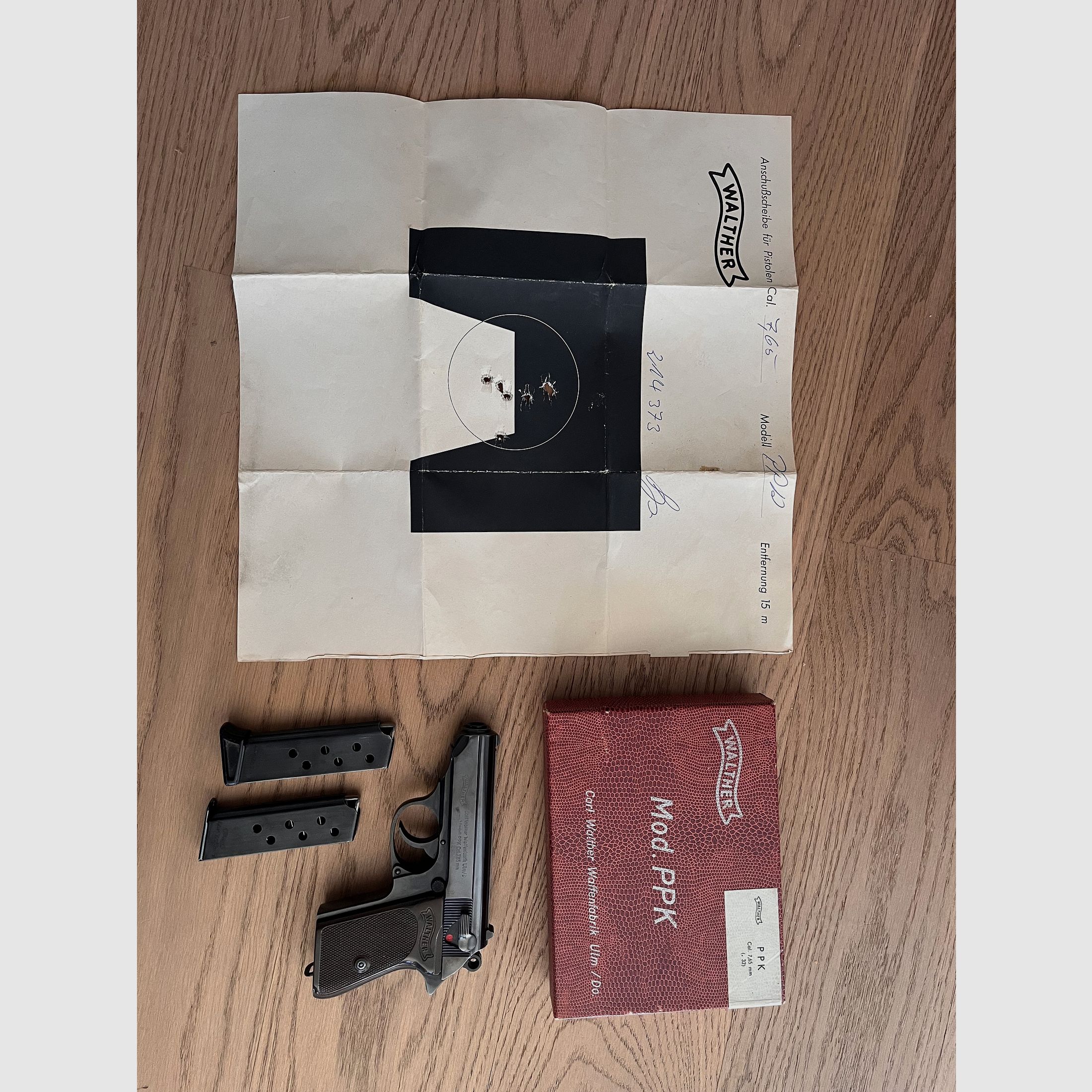 Walther PPK .32 ACP incl. ammunition