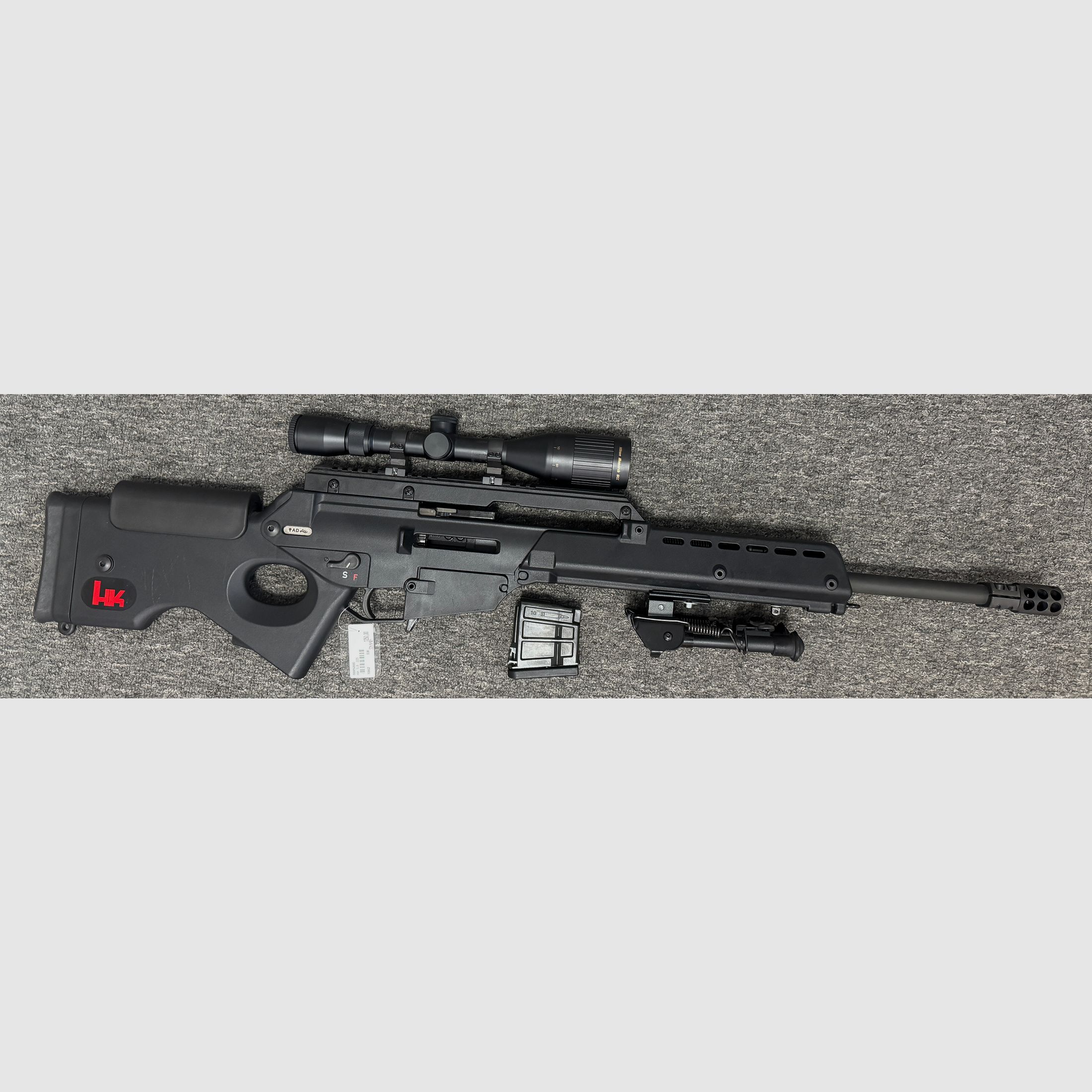 Heckler & Koch SL8 .223 z Nikon Monarch 5,5-16,5x44
