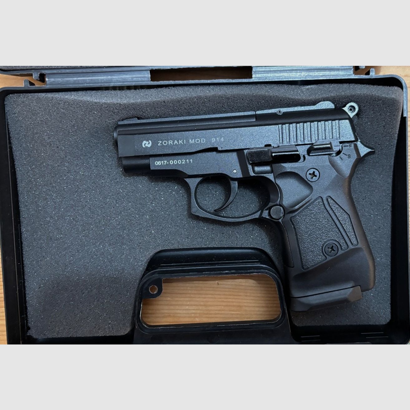 Zoraki 914 Schreckschusspistole alte PTB 972