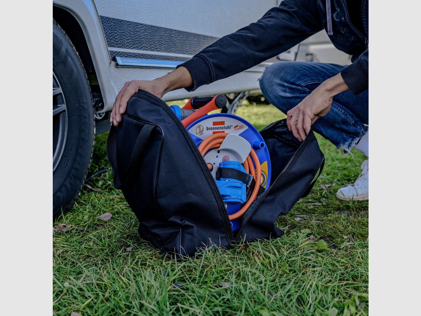 Torba transportowa i do przechowywania bębna kablowego, zdjęcie 3 z 4