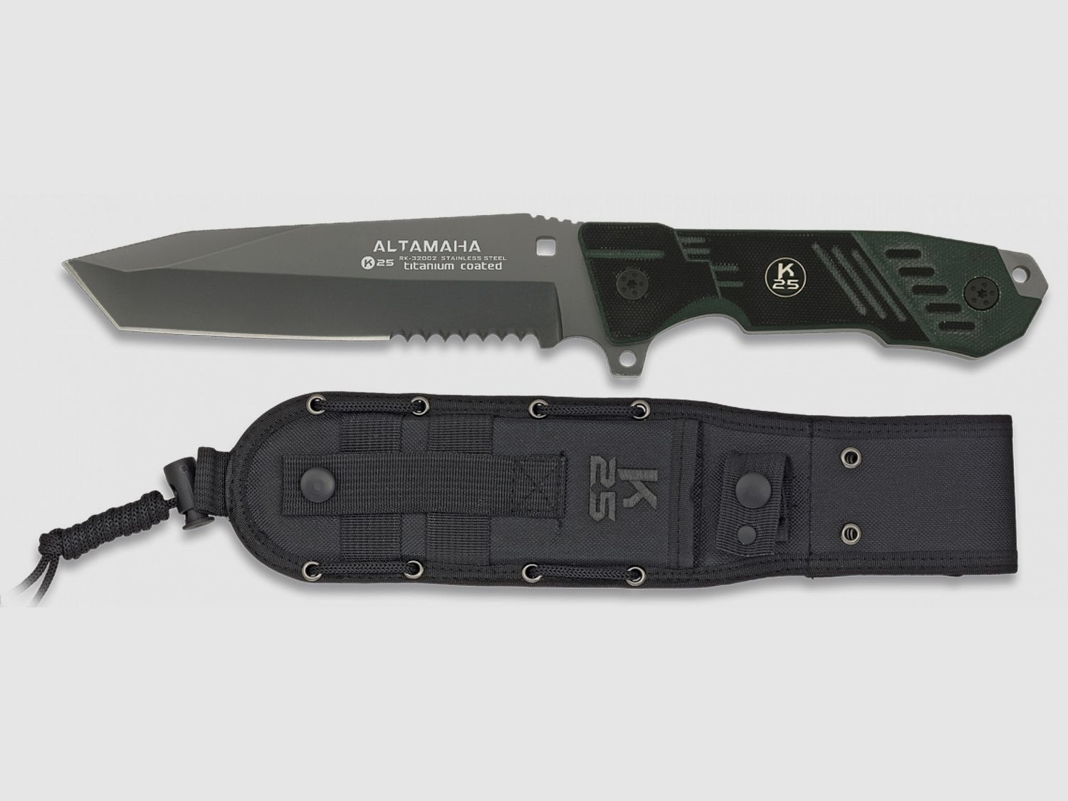 K25 ALTAMAHA Einsatzmesser Titan beschichtet Messer ***89,95***