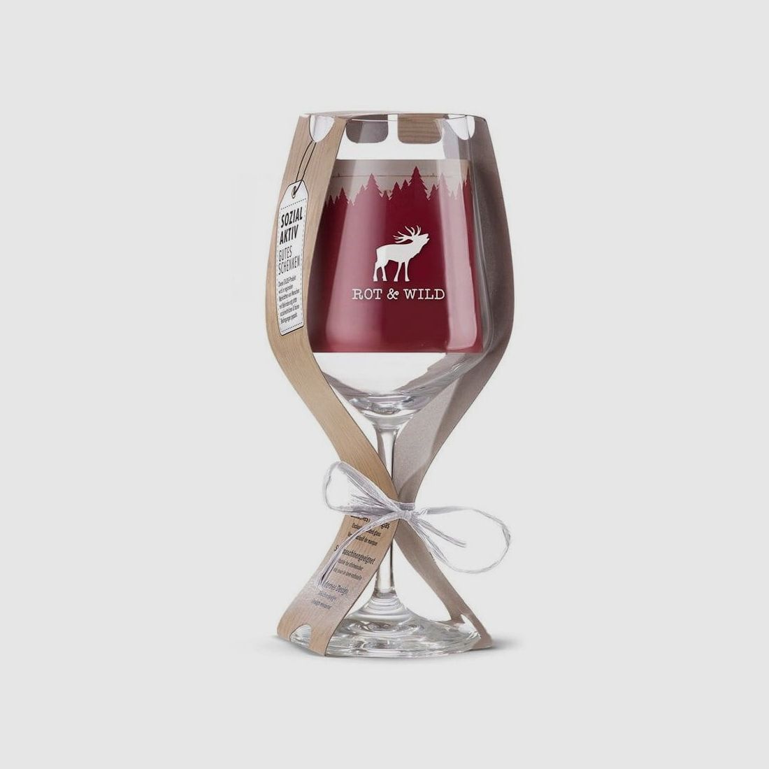 Gilde Weinglas Rot & Wild