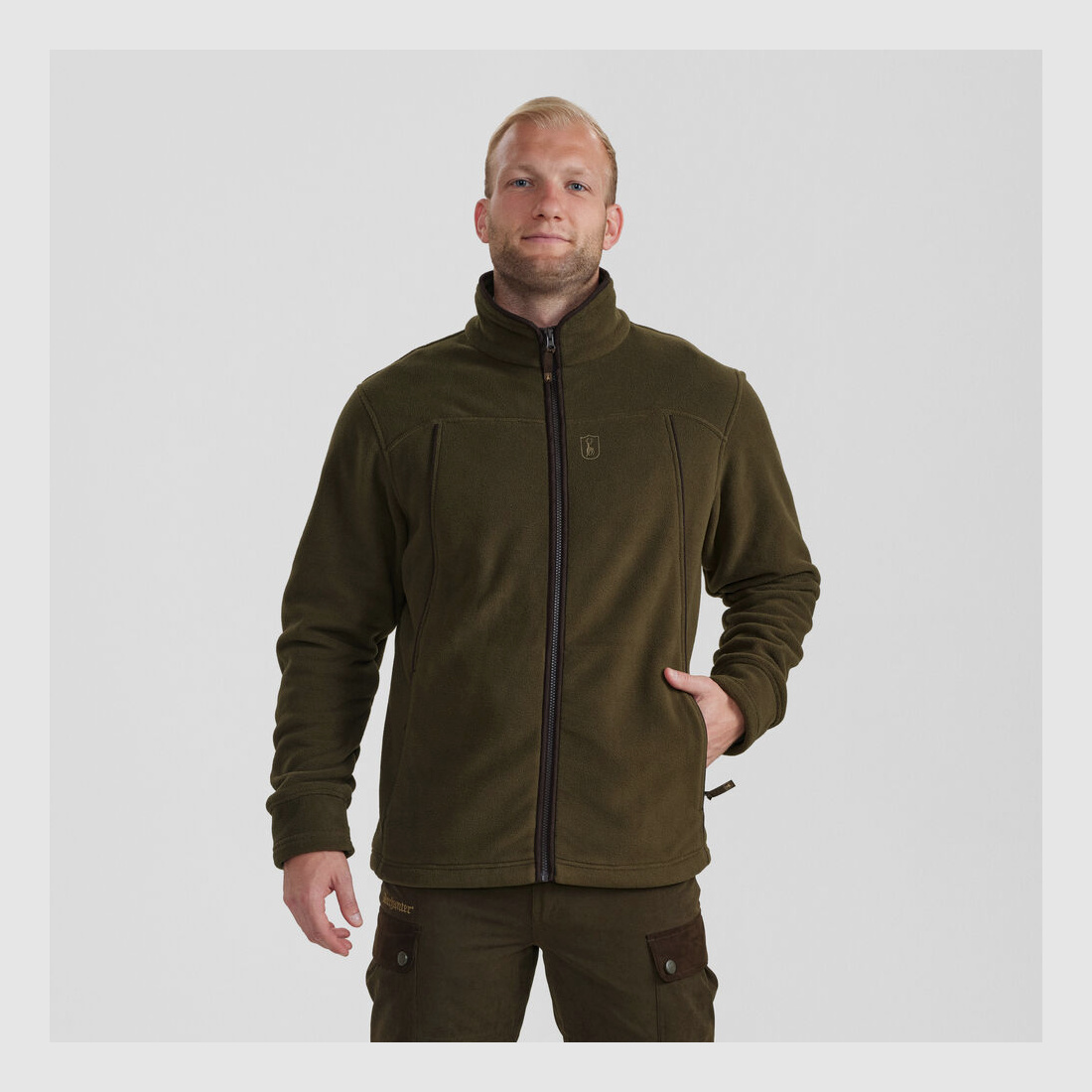 Eagle Fleecejacke - Tarmac Green – Größe: XL