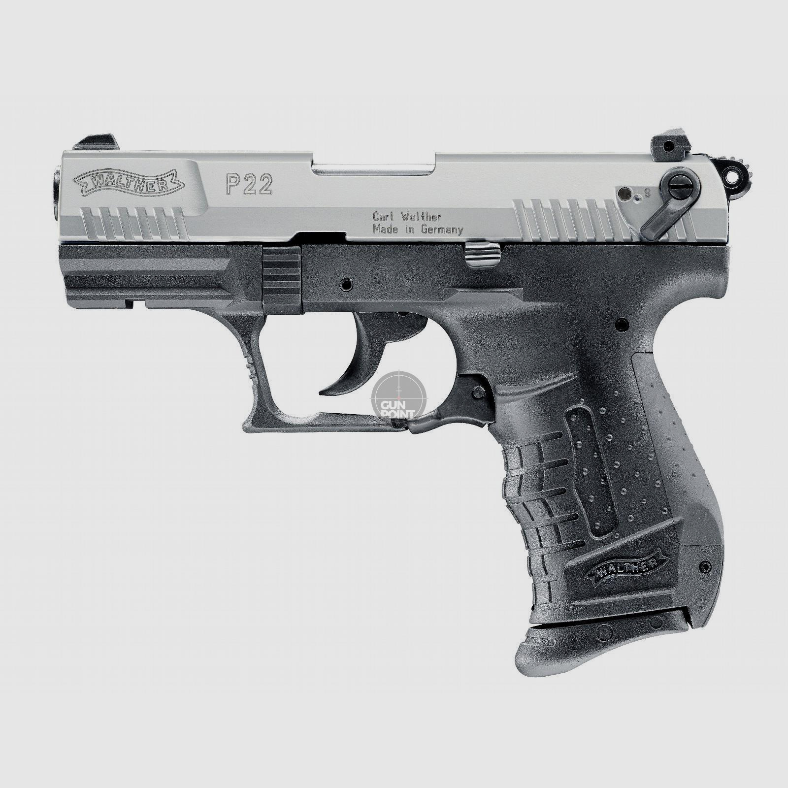 Schreckschuss - Gas Signal Pistole - Walther - P22 - 9 mm P.A.K.
