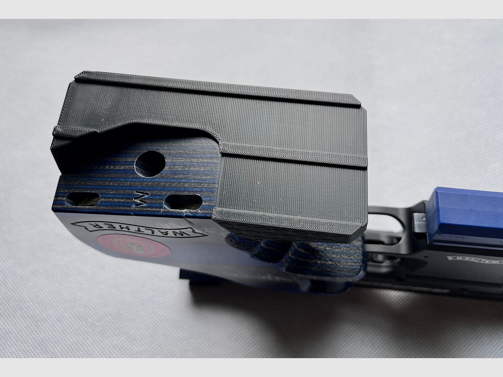 Markteinführung! Handballenauflage für Walther GSP 500 für Auflageschiessen, Auflagekeil
