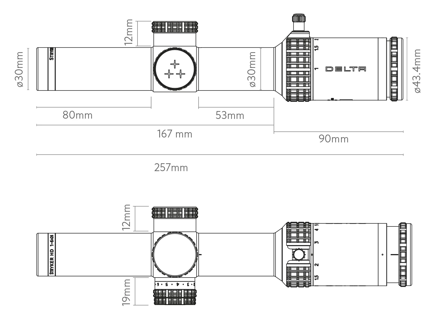 Luneta Delta Optical Stryker HD 1-6×24 DSMR, zdjęcie 5 z 5