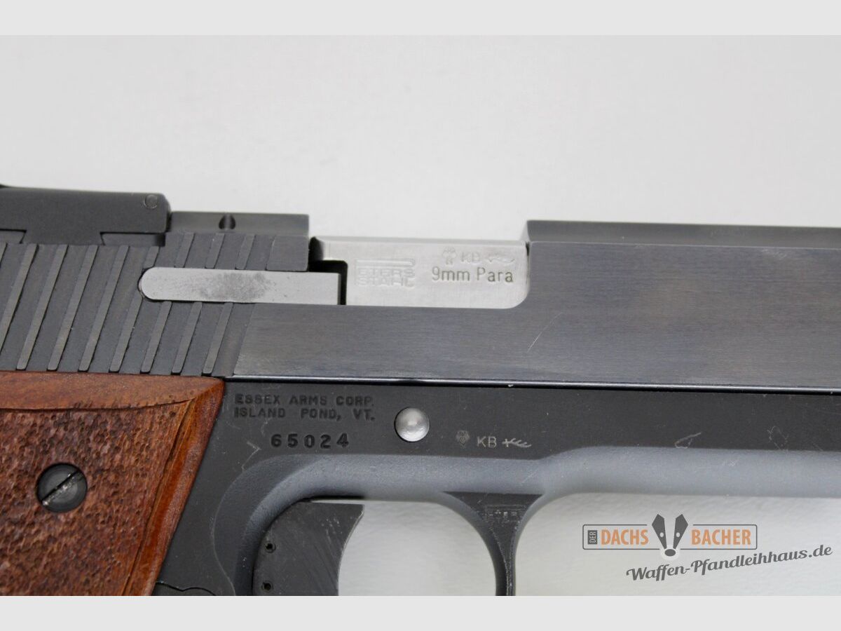 Pistole Peters Stahl Omega Match 6\" Kal. 9mm Luger