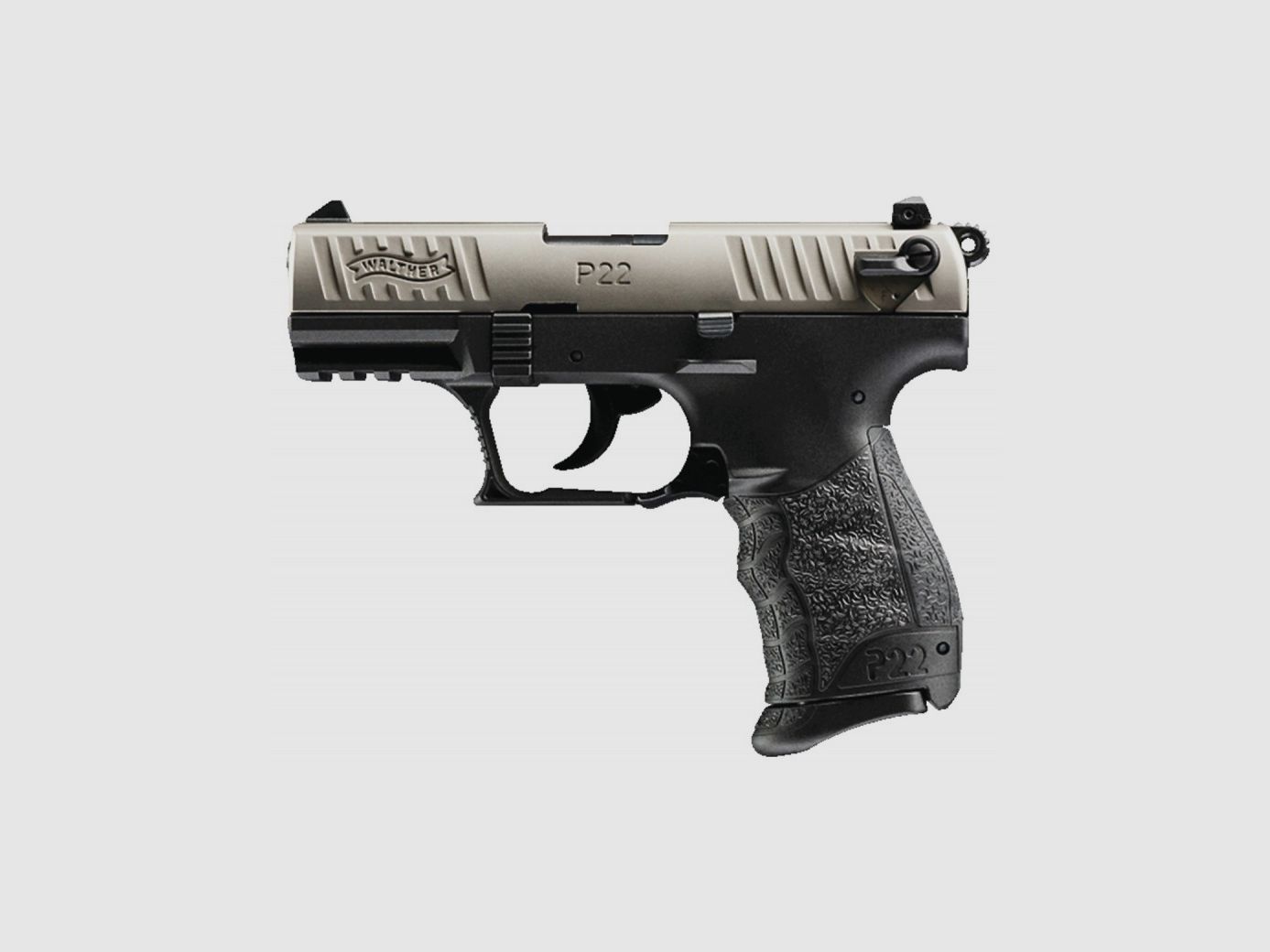WALTHER P22Q STANDARD NICKELÉ CAL. .22 LR