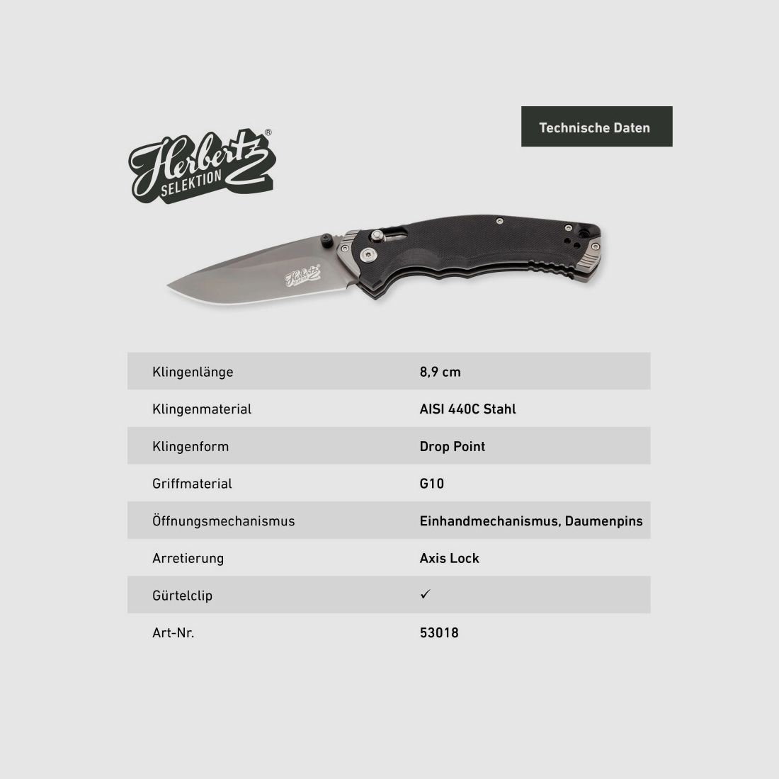 Herbertz Einhandmesser, Bild 3 von 7