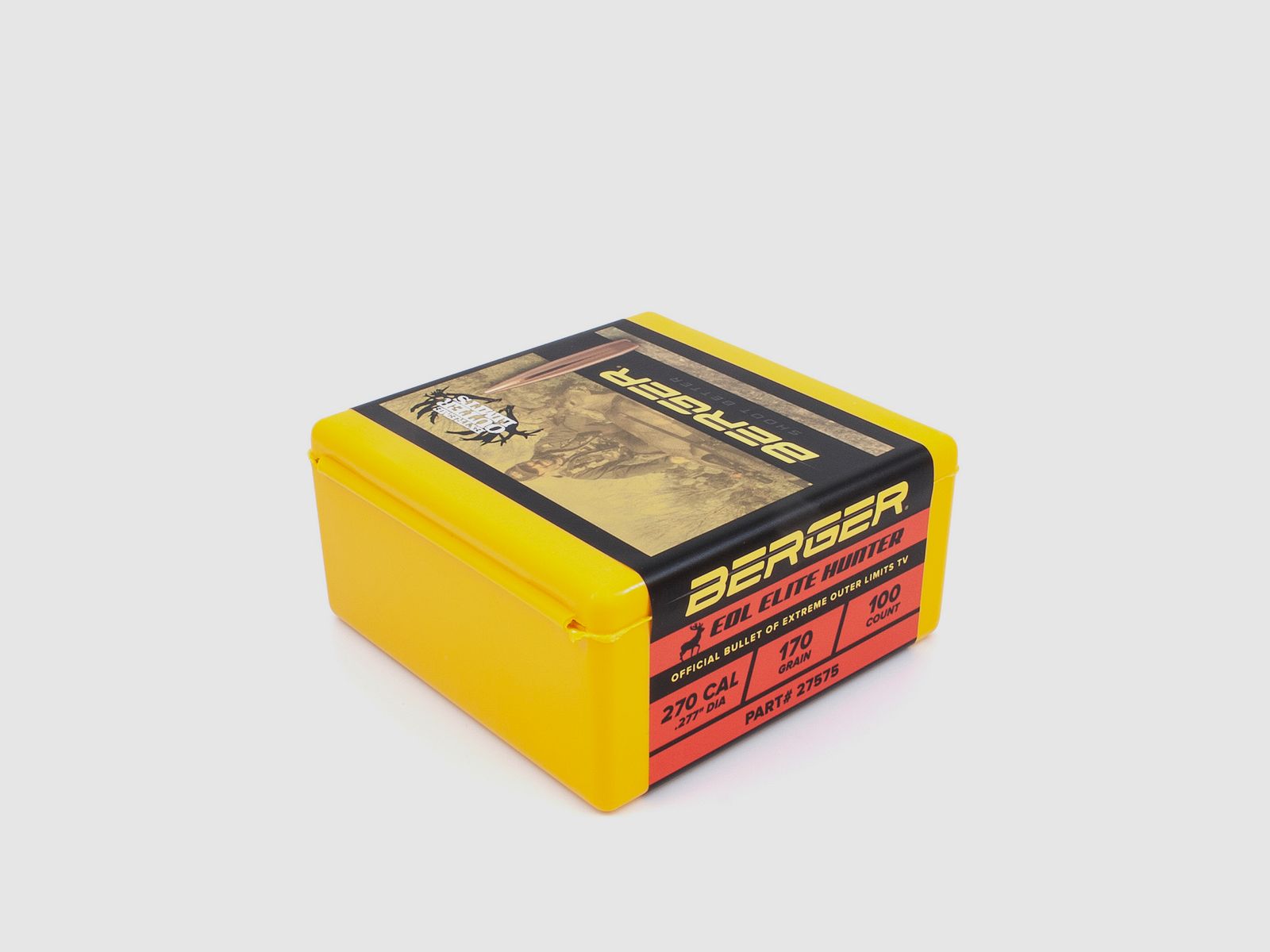 Berger Bullet .270 EOL Elite Hunter 170GR 100 Pieces