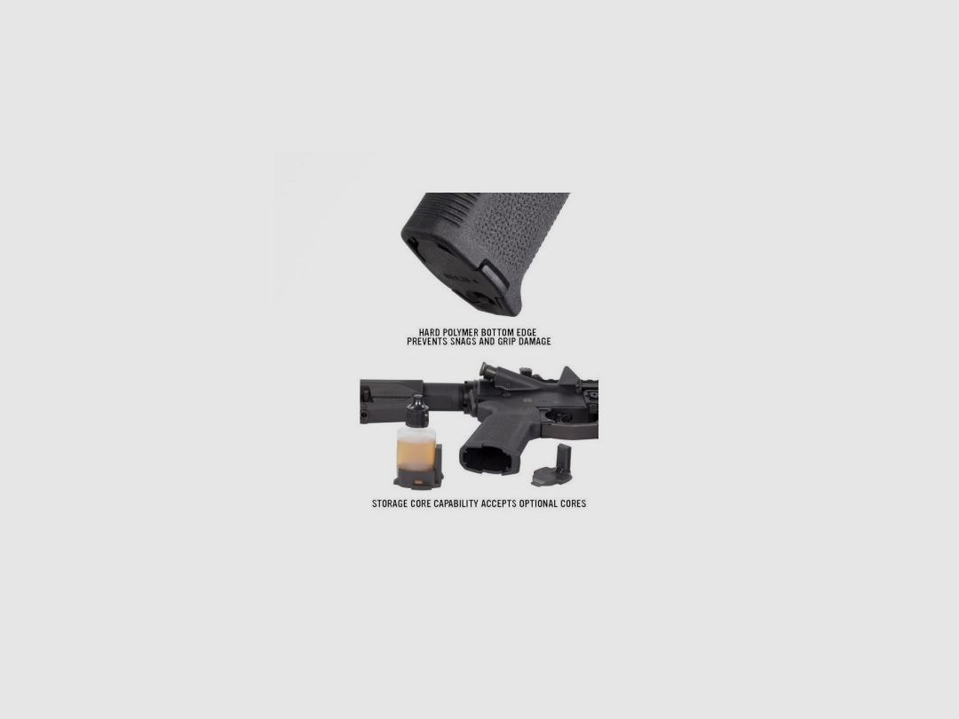 MAGPUL - MOE-K2 Griff AR15/M4 Olivgrün, Bild 3 von 5