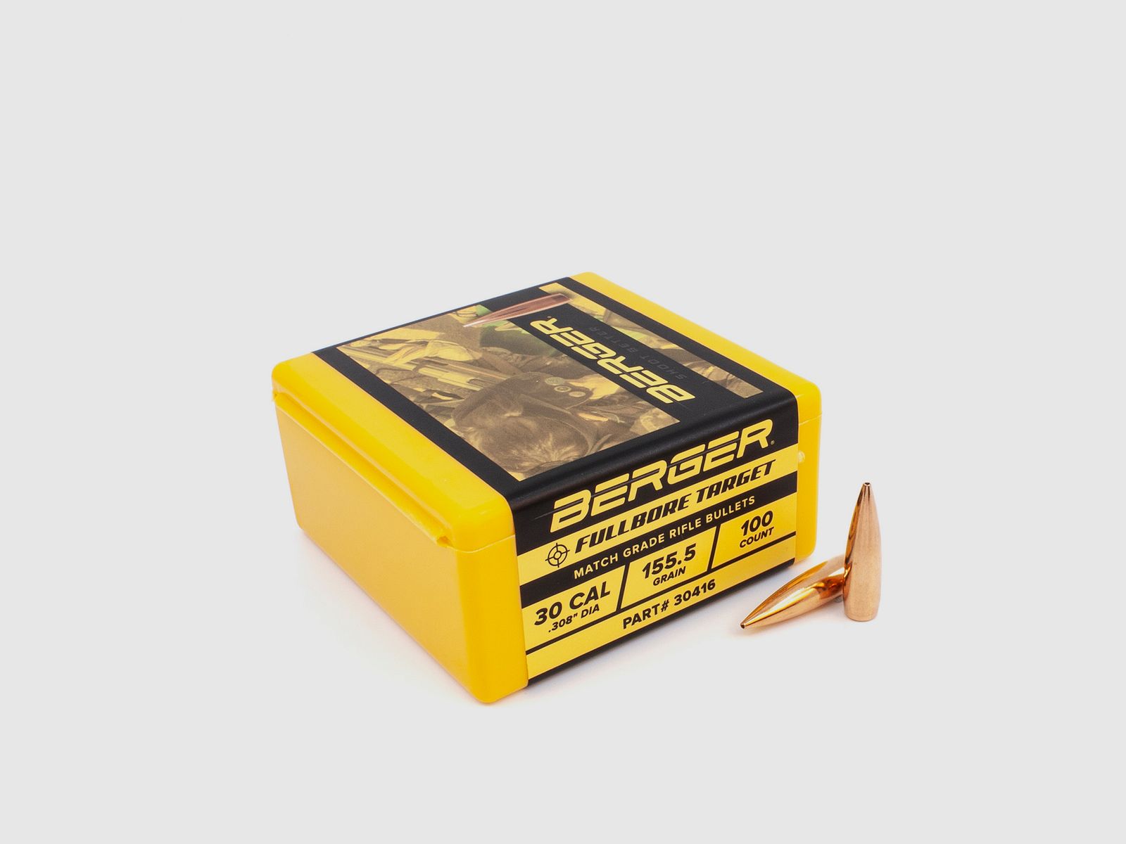 Berger Geschoss .30 FULLBORE Target 155GR 100 Stück