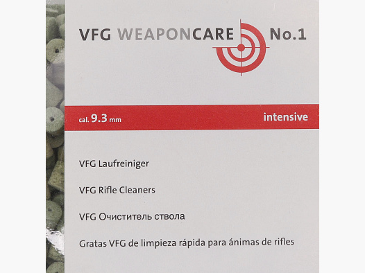 VFG Laufreiniger ''Intensive'' - 9,3mm (500stk.)