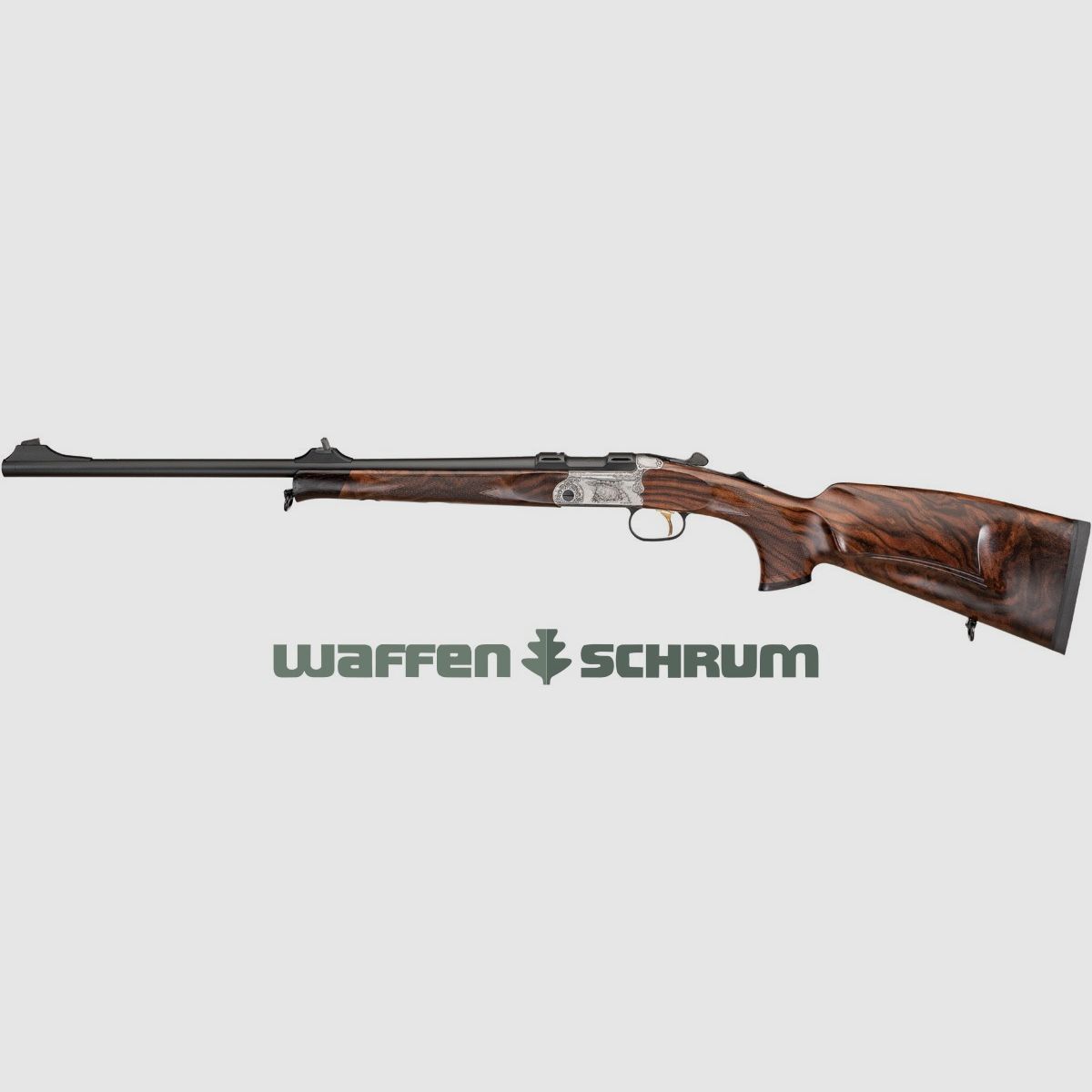 Merkel K5 Jagd  handgestochener Tierstückgravur