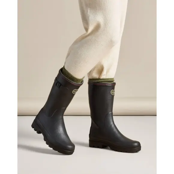 Stivaletti Giverny Donna Le Chameau Foderati Jersey Neri, immagine 15 di 16