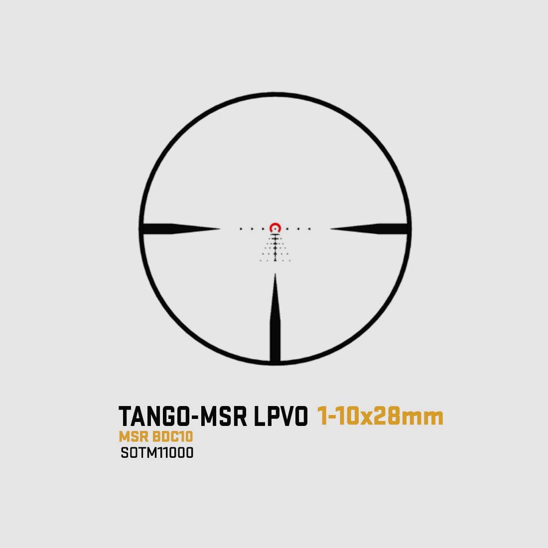 SIG SAUER – TANGO MSR 1-10×28 BDC-10, immagine 5 di 5