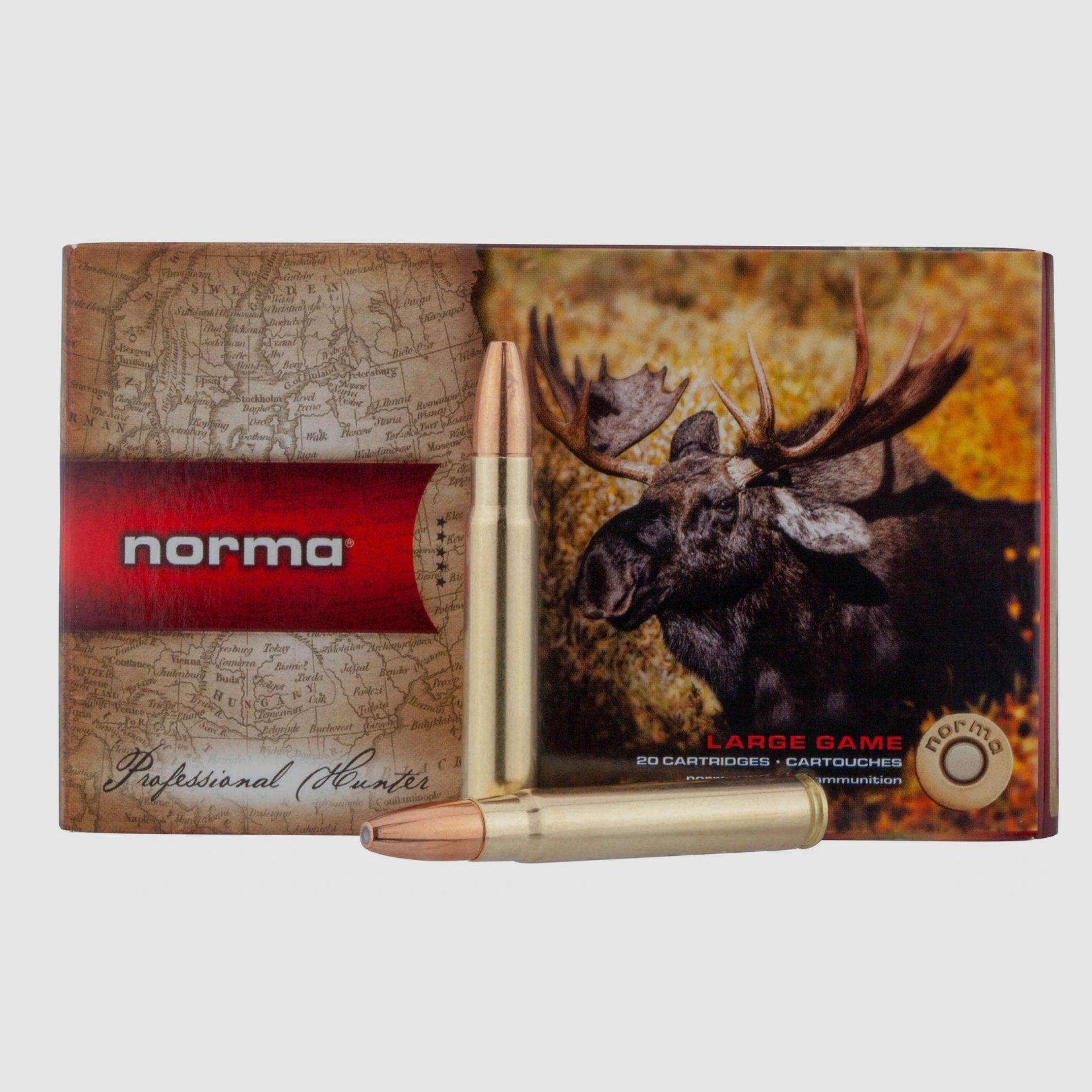 Norma 2315661 9,3x62 Vulkan 15,0g 232 grs. Munición de rifle