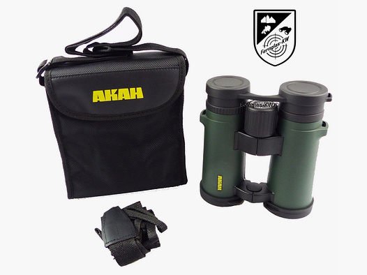 AKAH Fernglas 10x42 mit Tragetasche und Trageriemen Outdoor und Reise Fernglas 50078000