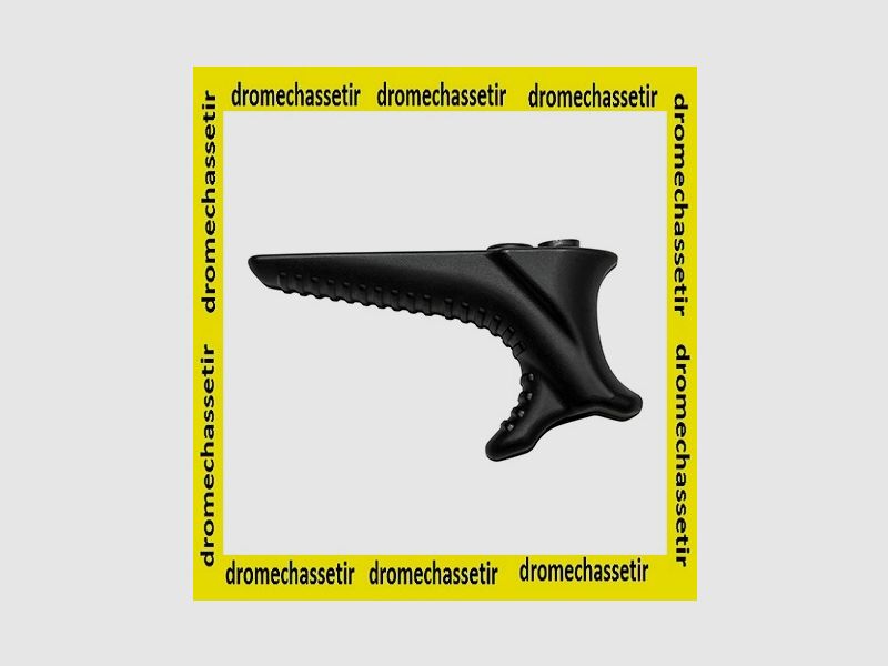 schuin handvat met keymod-bevestiging, zwart