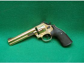 Umarex	 Smith&Wesson 686-6" Co2 Revolver, Gold Finish