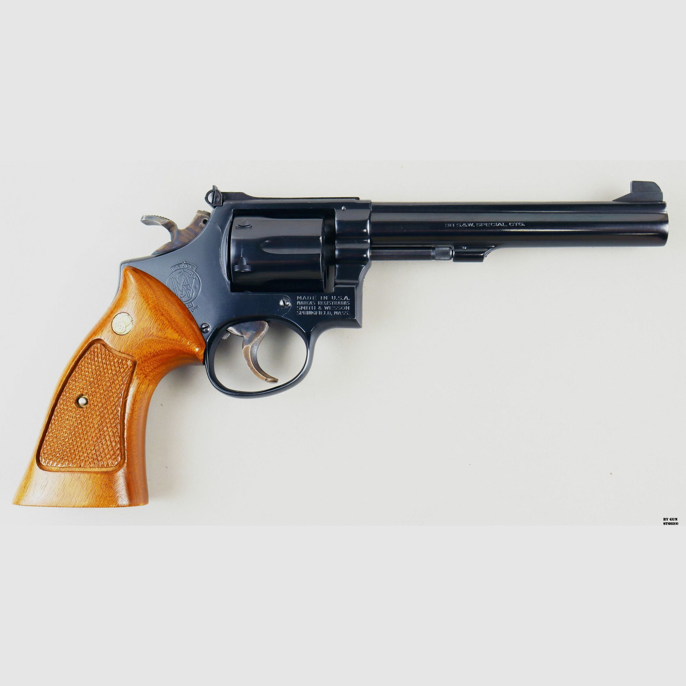 Revolver Smith & Wesson mod. 14-3 cal. 38 spec serial no. 4K47593, image 3 of 11