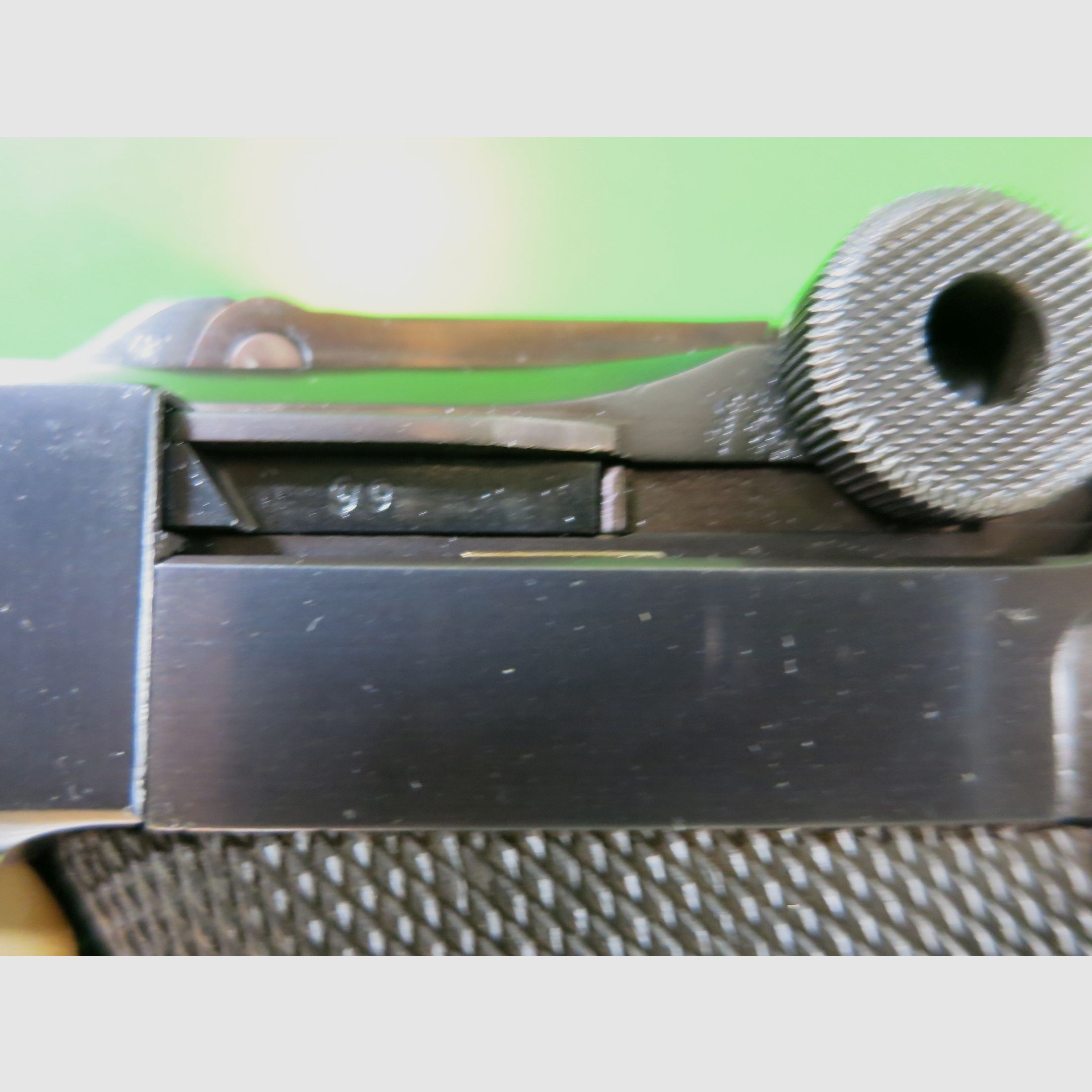 Mauser Oberndorf S/42 1936, Pistole 08 P08, 9 mm Luger, nummerngleich + perfekt!     #11, Bild 4 von 13