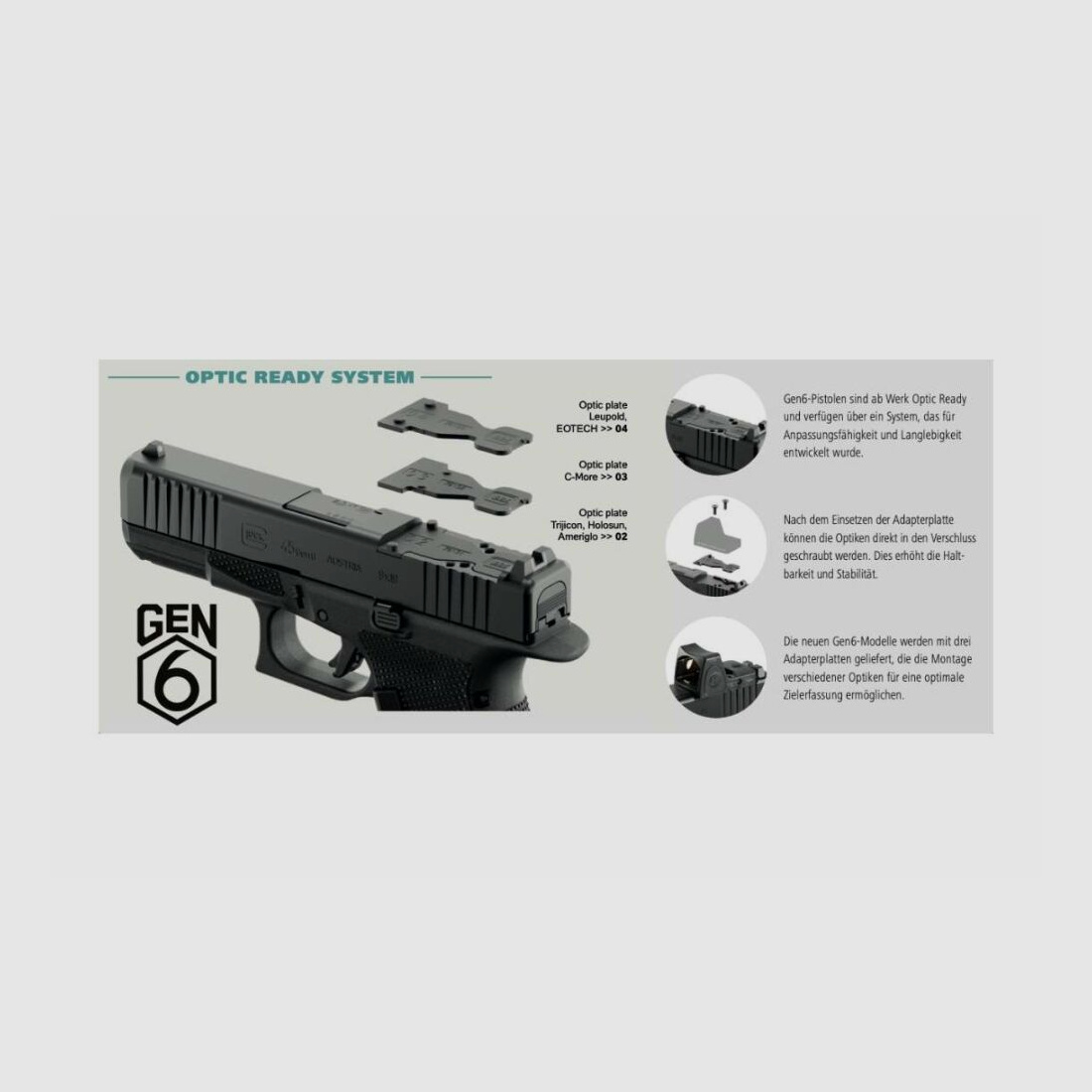 Glock G19 GEN6 9mmLuger