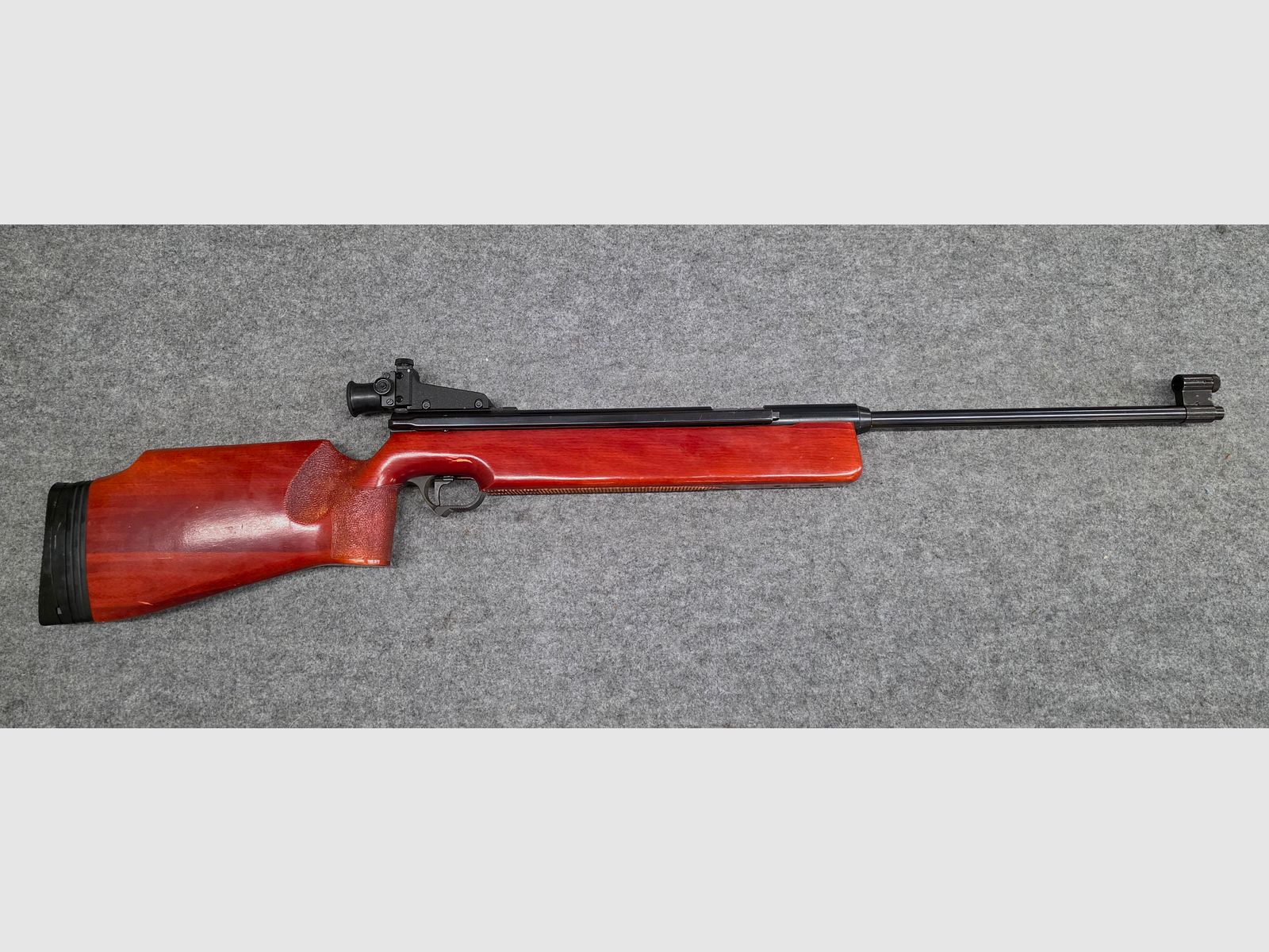 Haenel sidelever Mod. 312 with diopter in very good condition cal. 4.5mm Diabolo