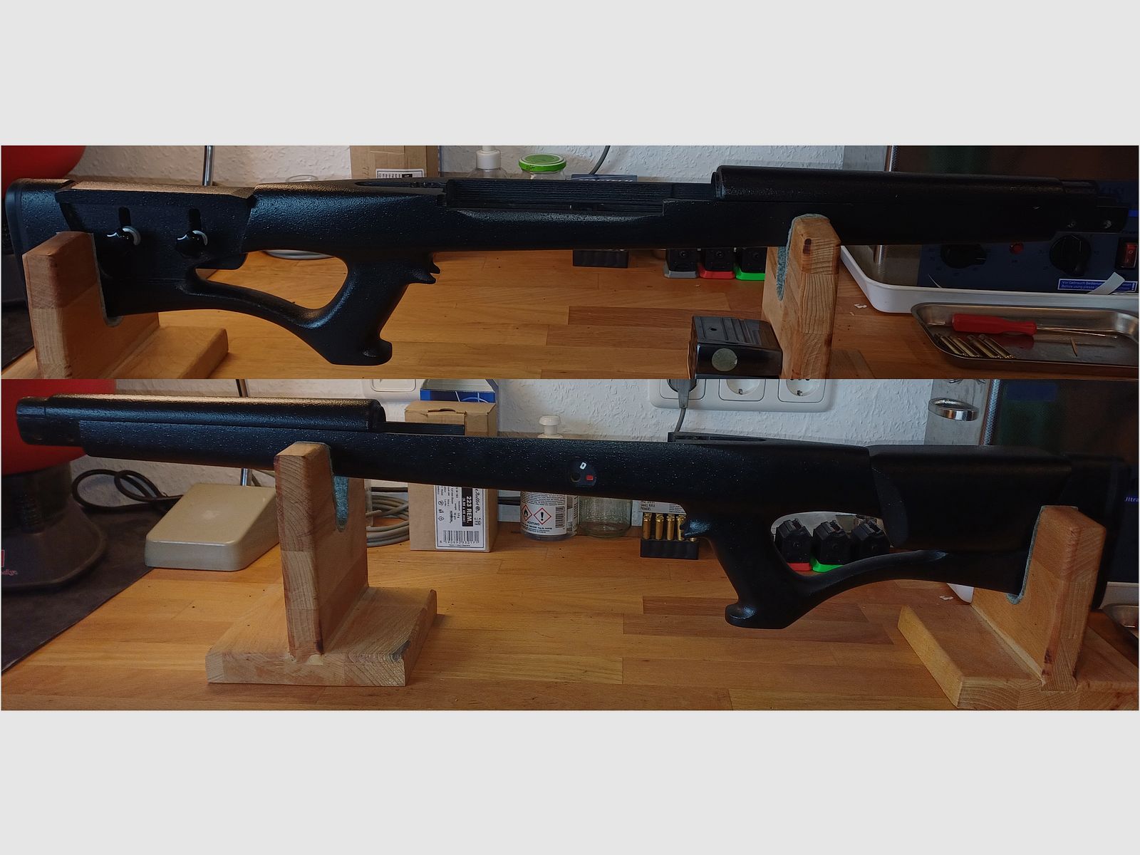 Rarity! HK SL6 / 630 hole stock, as new