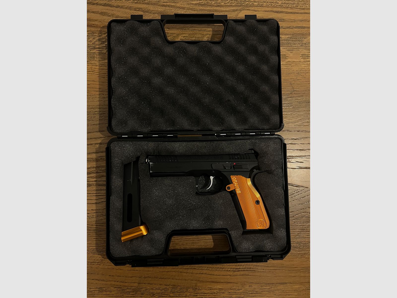 ASG CZ Shadow 2 Orange Komplettset | IPSC / Action Air | 6 magazynków + holster Alpha