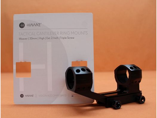 HAWKE HAWKE Blockmontage Tactical AR 30mm (24135) BH=25mm Alu schwarz matt für Picatinnyprofil