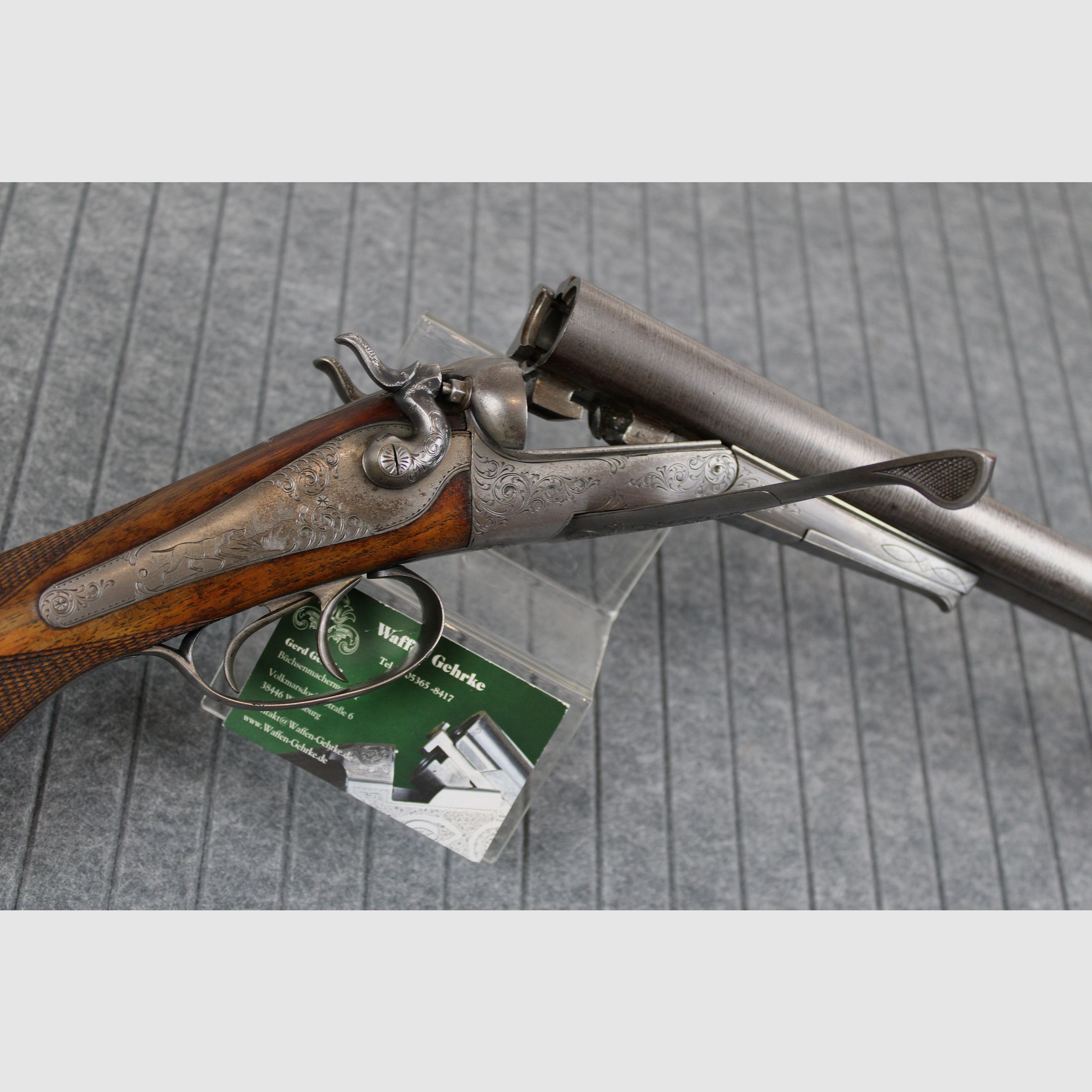 Husqvarna Damast Hahnflinte 16/70