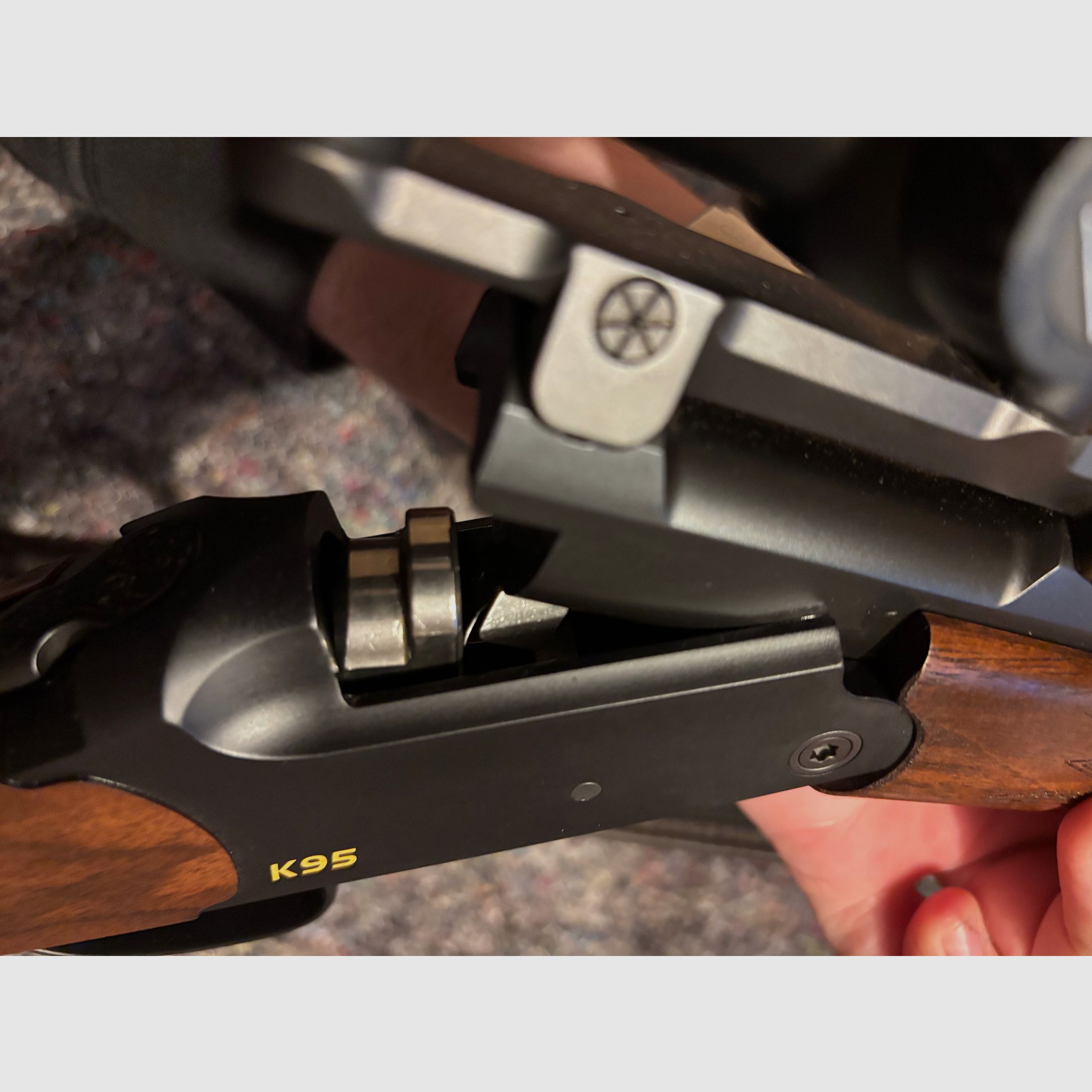 Blaser K95 Stutzen Black Edition Komplettes Set