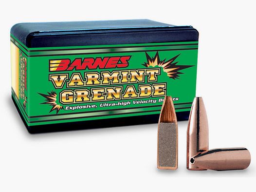 BARNES Varmint Grenade Geschoss – .224″ – 50 grains
