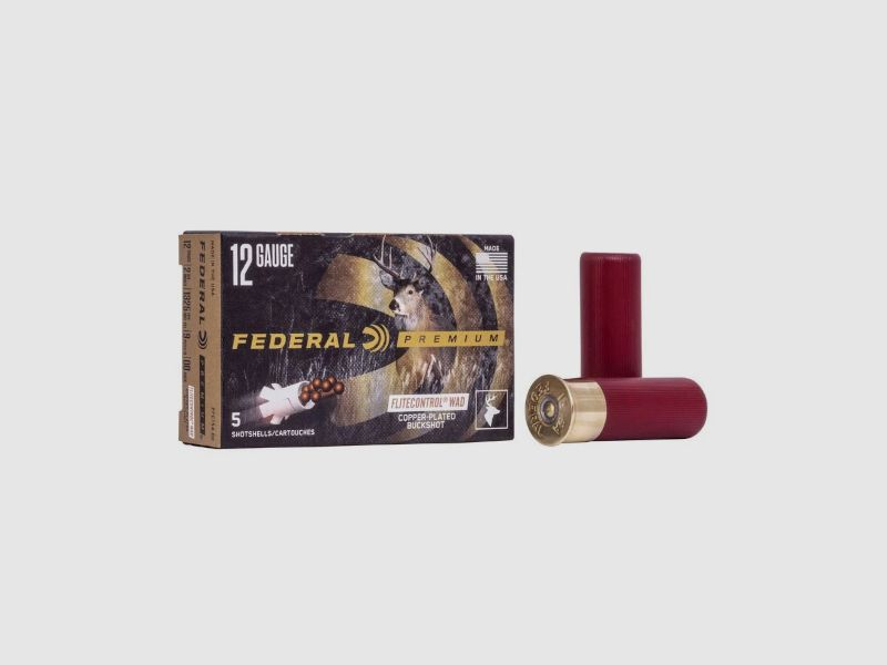 FEDERAL AMMUNITION – Cartucce a pallini – PALLETTONI ROSSI 00BUCK 9P