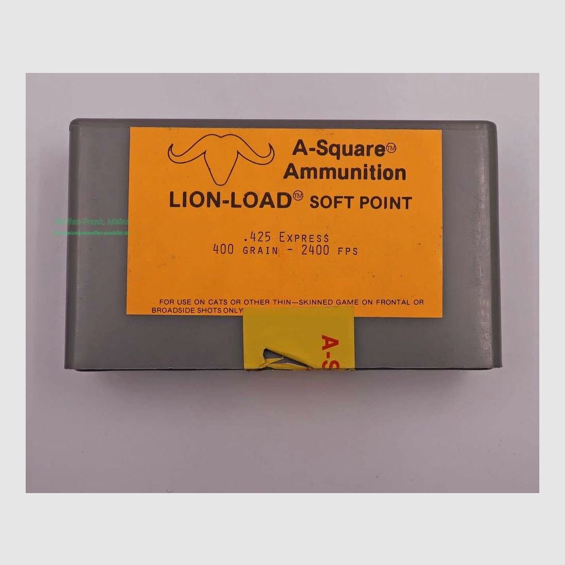 A-Square Ammunition Rifle Cartridges .425 Express