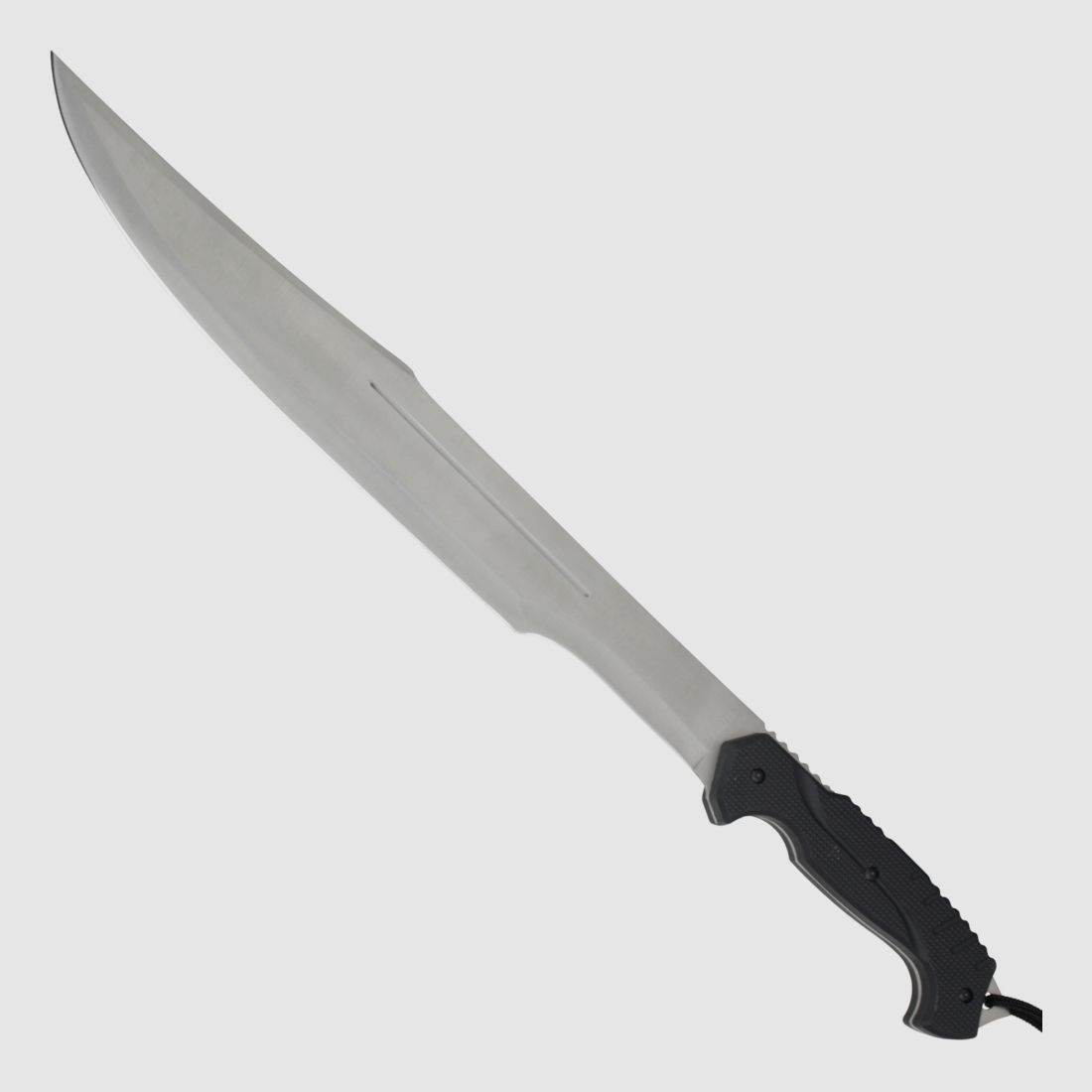 Machete Gummigriff schwarz mit Nylonscheide