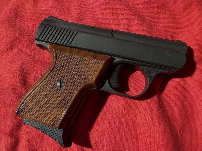 RHÖNER SM Mod.15 8mm (8mm PTB 83/2 ) con fondina in vera pelle