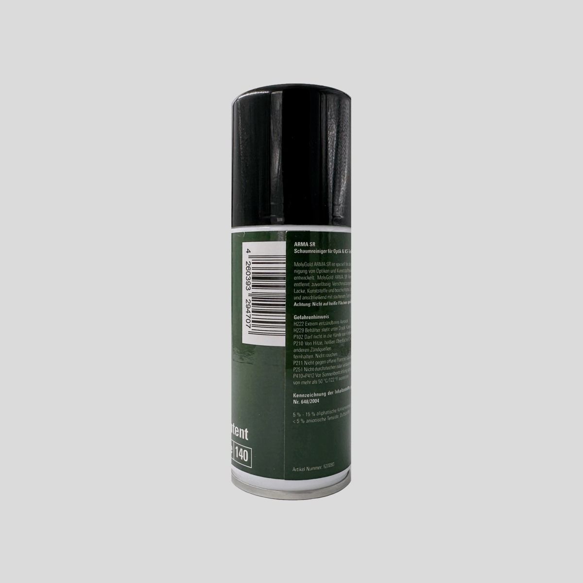 Molygold – ARMA SR Schaumreiniger Optik & KS-Teile 100ml, Bild 2 von 2