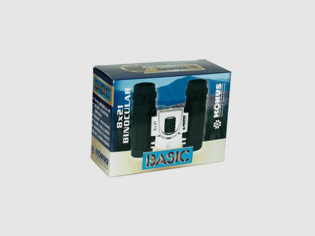 Verrekijker Konus Basic 8x21, afbeelding 2 van 2