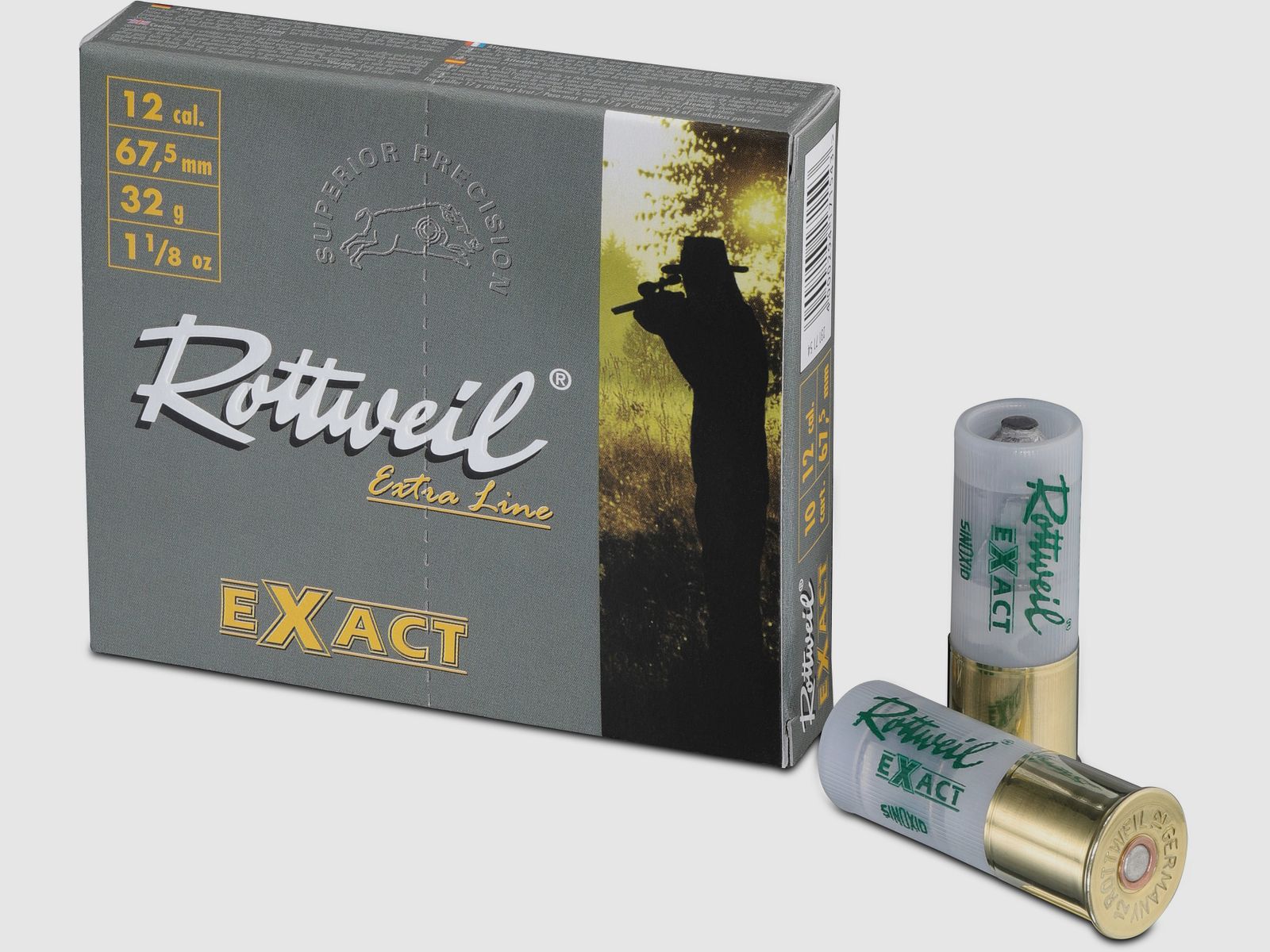 Rottweil Exact 12/67,5 32g Flintenlaufgeschoss
