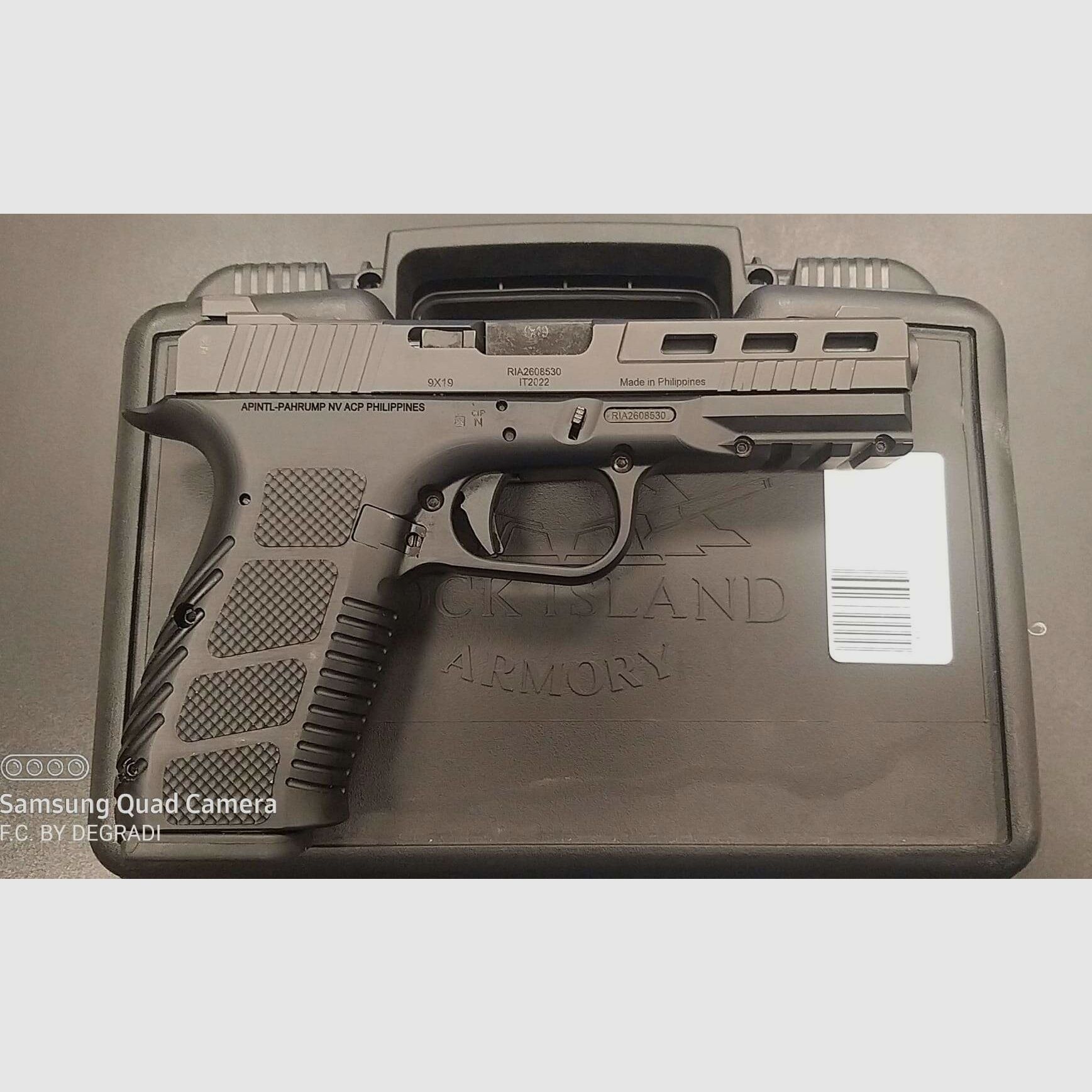 ROCK ISLAND ARMORY STK 100 TACTICAL CAL.9X19, immagine 3 di 4