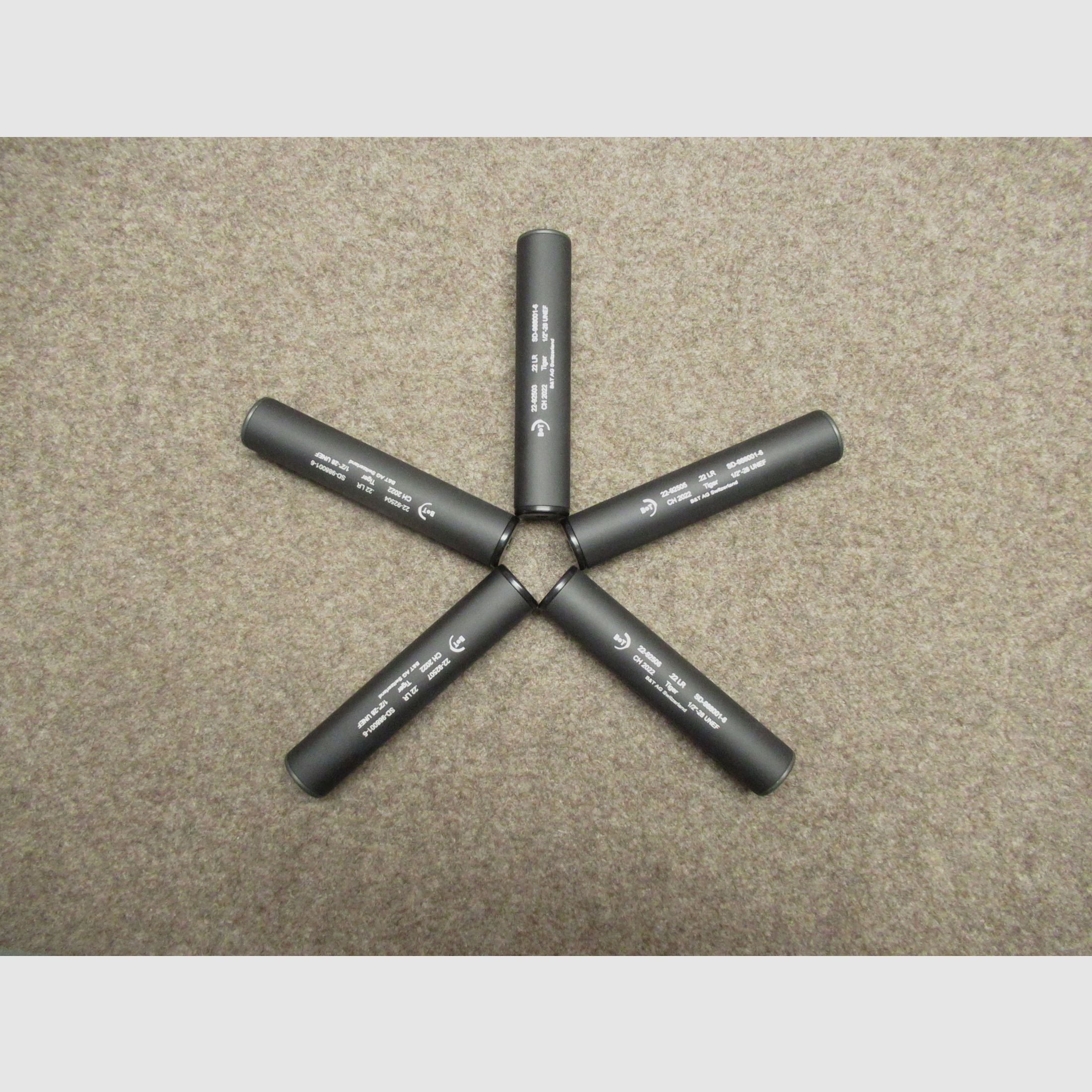 Silencieux B&T mod. Tiger pour cal. .22lr, image 2 sur 2