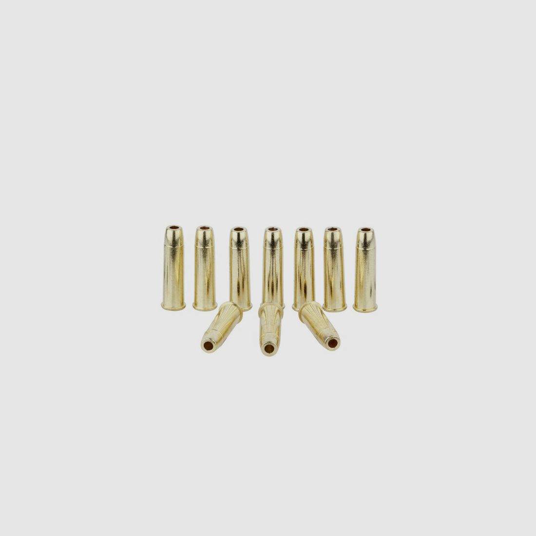 10 PCS METAL LOADING CASES FOR S&W M29 / 629 / COLT SAA