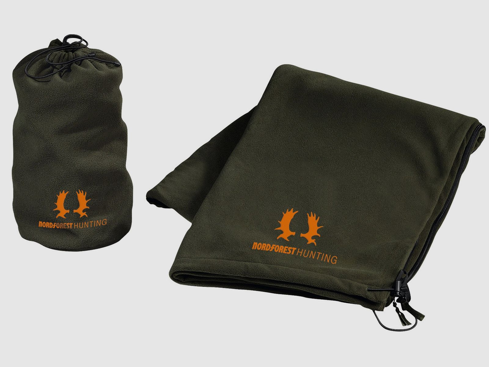 Couverture en Fleece Nordforest pour la Chasse