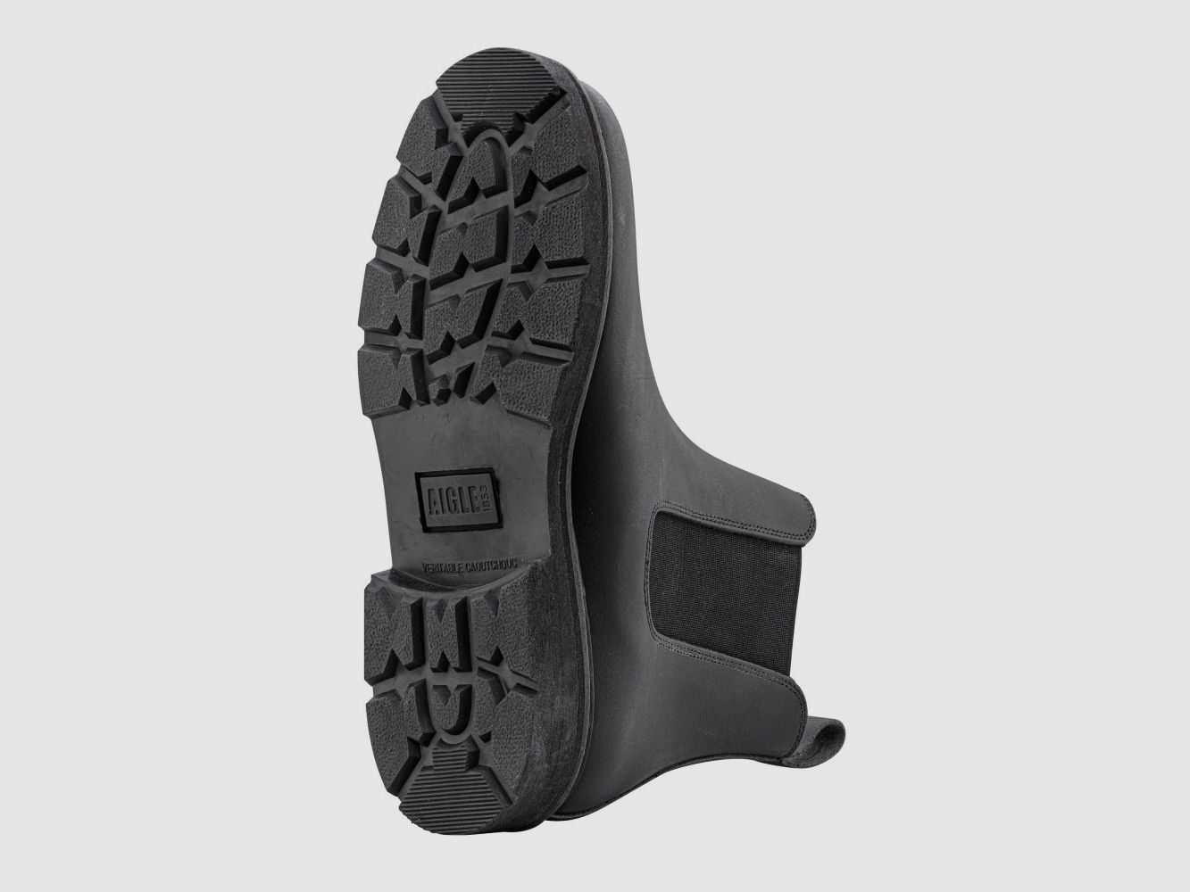 Aigle Quercy Scarpe in Pelle Nere - Comfort e Robustezza - Suola Antiscivolo - Per Caccia e Outdoor, immagine 6 di 6